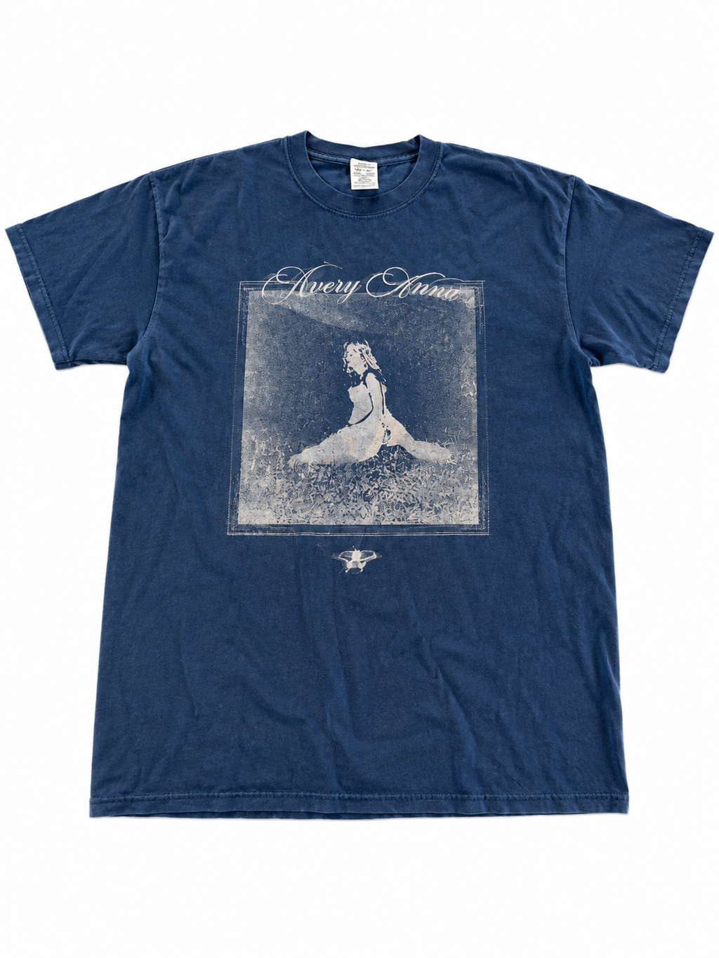 Let Go Letters Tour Tee - Navy