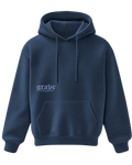 Grave Hoodie - Navy Moth